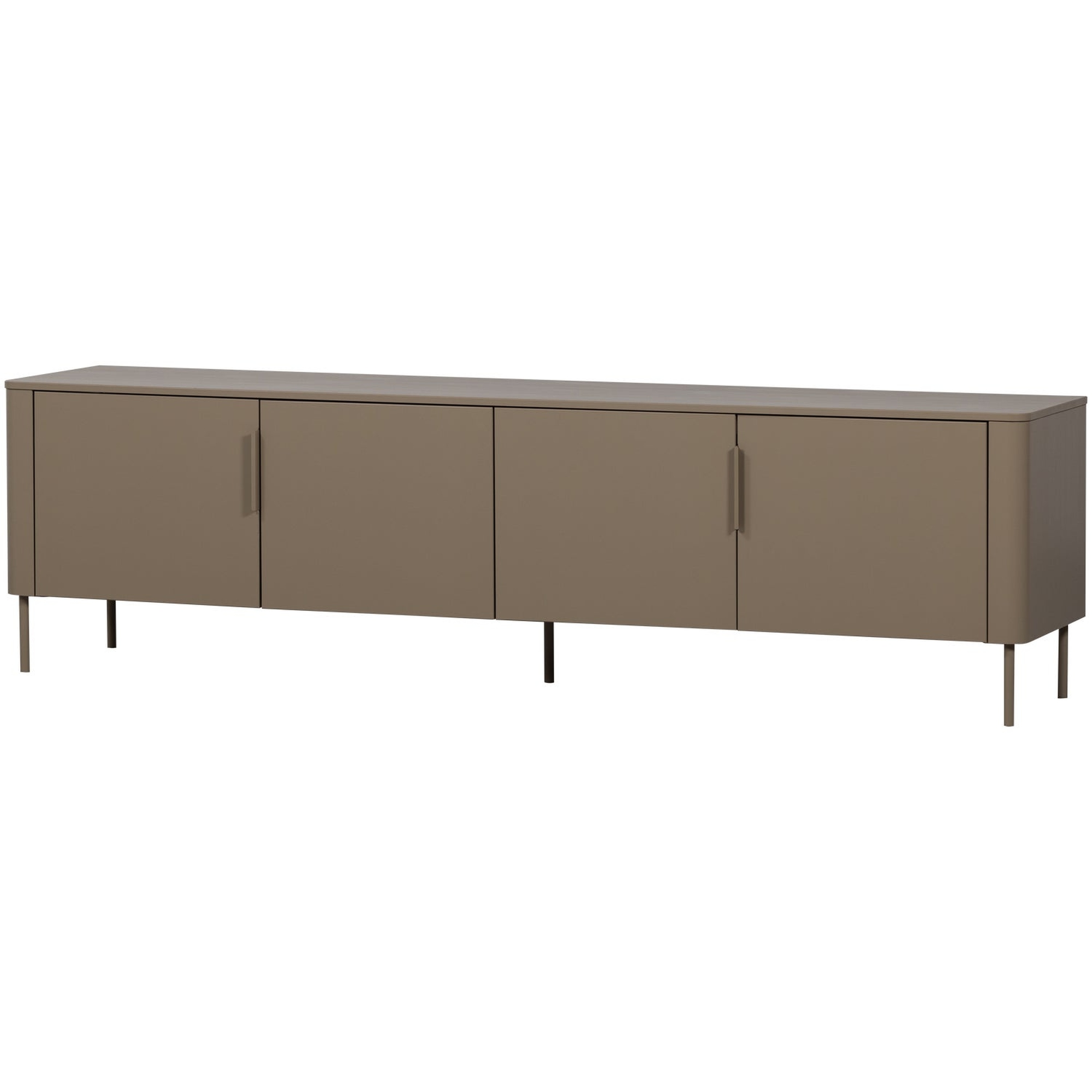 Gunnar TV-Board Kiefer Braun 200 cm - FSC-zertifiziert, modern