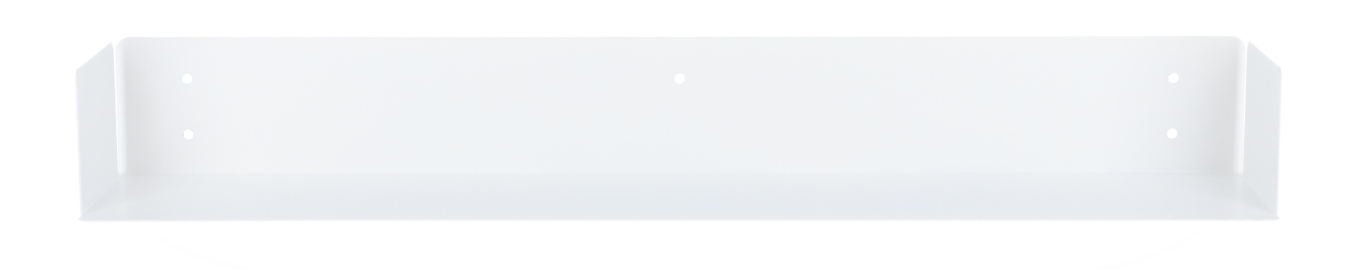 Wandregal Lyra aus Metall Weiß, 80 cm Wandregal Lyra aus Metall Weiß, 80 cm