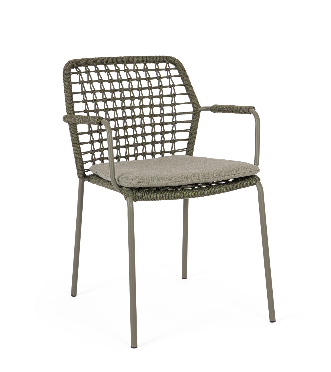 Gartenstuhl Canar aus Metall, Grün Gartenstuhl Canar aus Metall, Grün