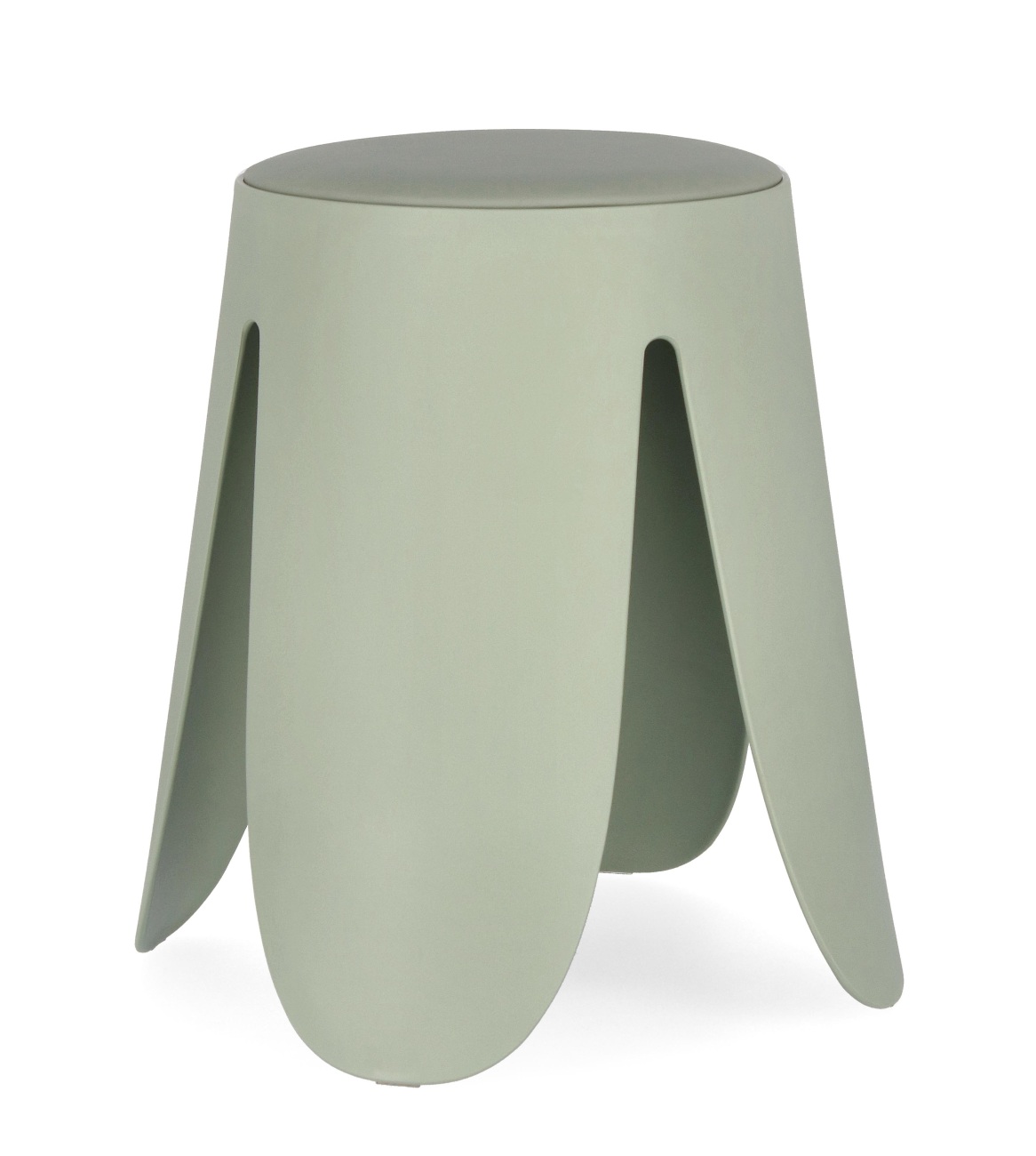 Hocker Imogen aus Kunstleder, Grün Hocker Imogen aus Kunstleder, Grün