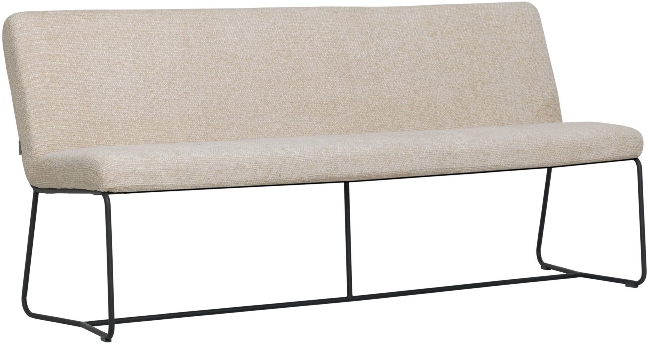 Bank Zola aus Stoff 190 cm, Sand Bank Zola aus Stoff 190 cm, Sand