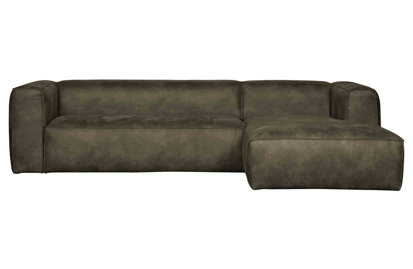 Ecksofa Bean Eco Leder, rechts Army Ecksofa Bean Lederoptik, rechts Army