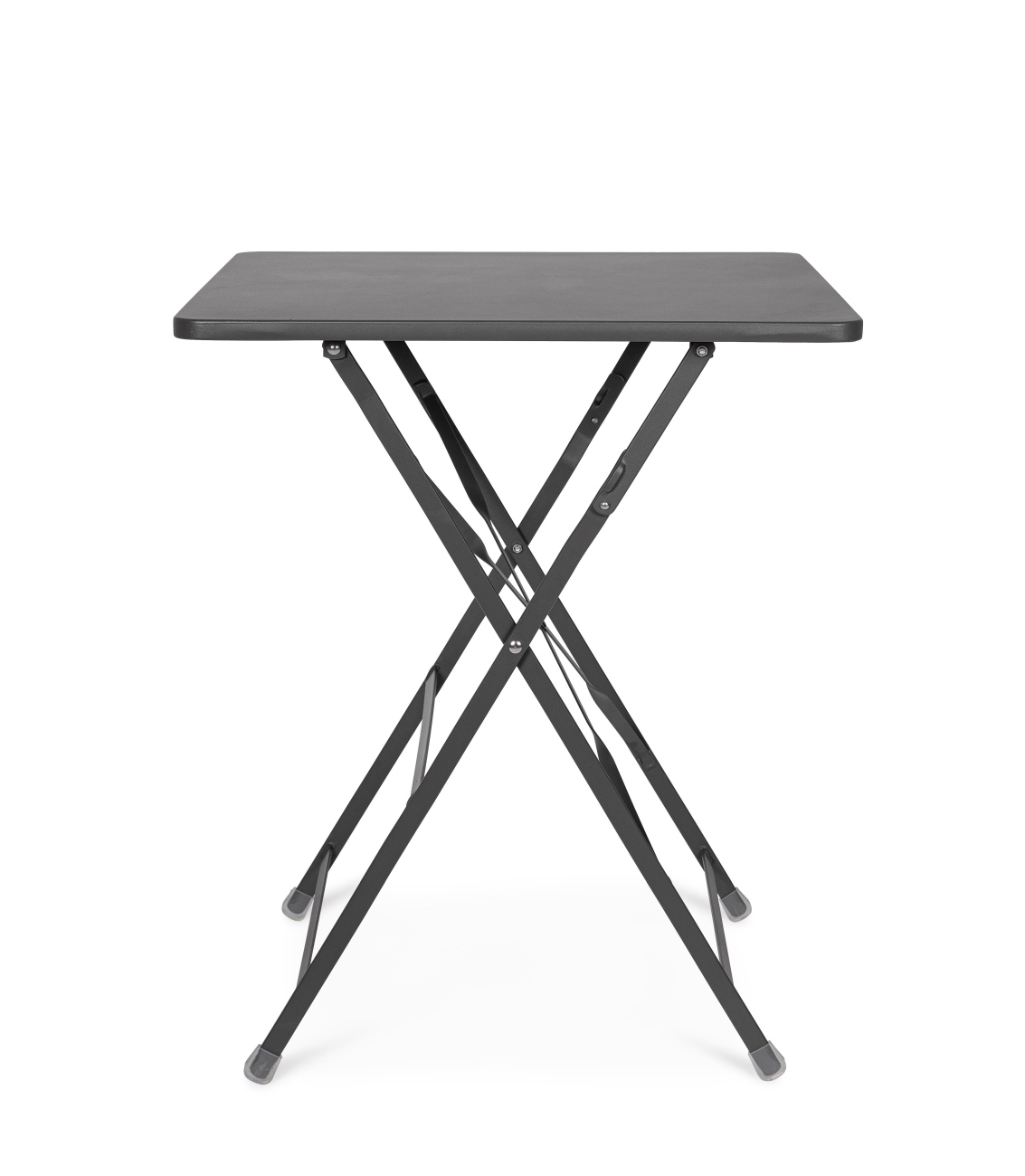 Gartentisch Yasmin aus Metall 60x60 cm, Anthrazit