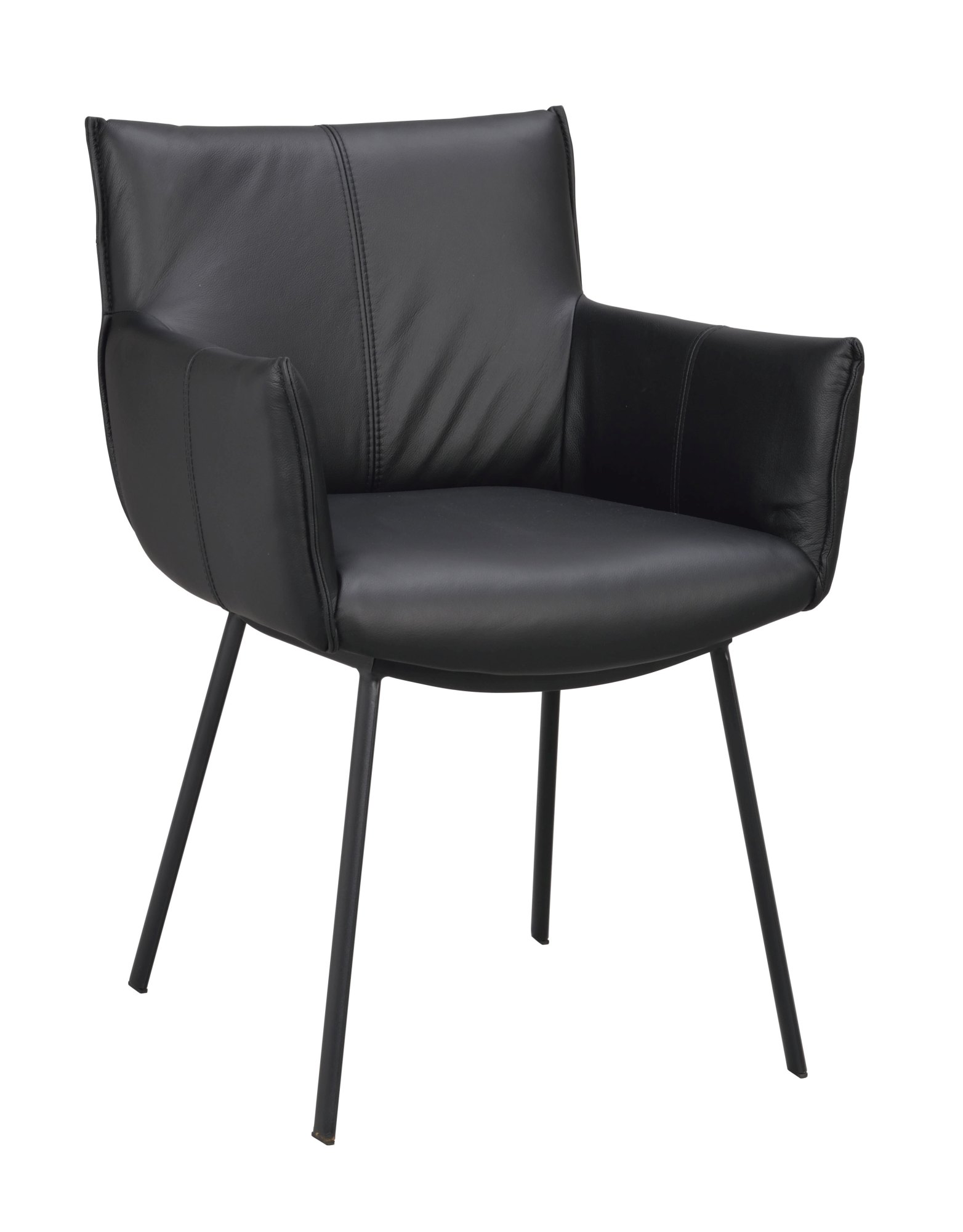 Machen Sie Ihr Zuhause komplett mit Stuhl Hinckley 2er Set mit Armlehnen, Schwarz. Stuhl Hinckley 2er Set mit Armlehnen, Schwarz