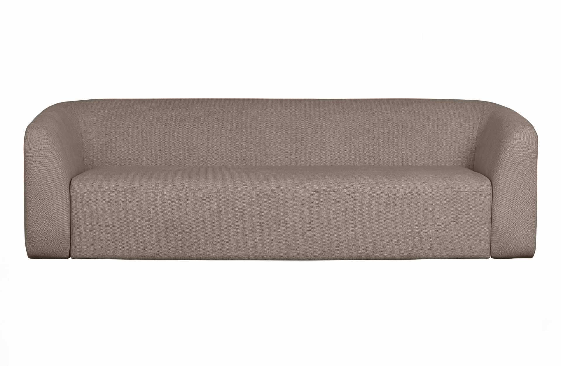 Das 3-Sitzer Sofa Sloping überzeugt mit seinem modernen Design. Gefertigt wurde es aus Kunststofffasern, welche einen einen hellbraunen Farbton besitzen. Das Sofa hat eine Breite von 240 cm und eine Sitzhöhe von 43 cm.