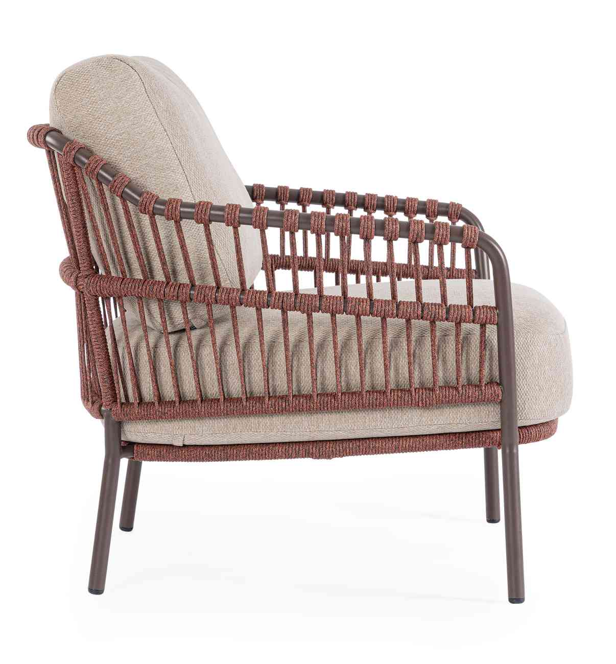 Gartensessel Talaia aus Metall, Java