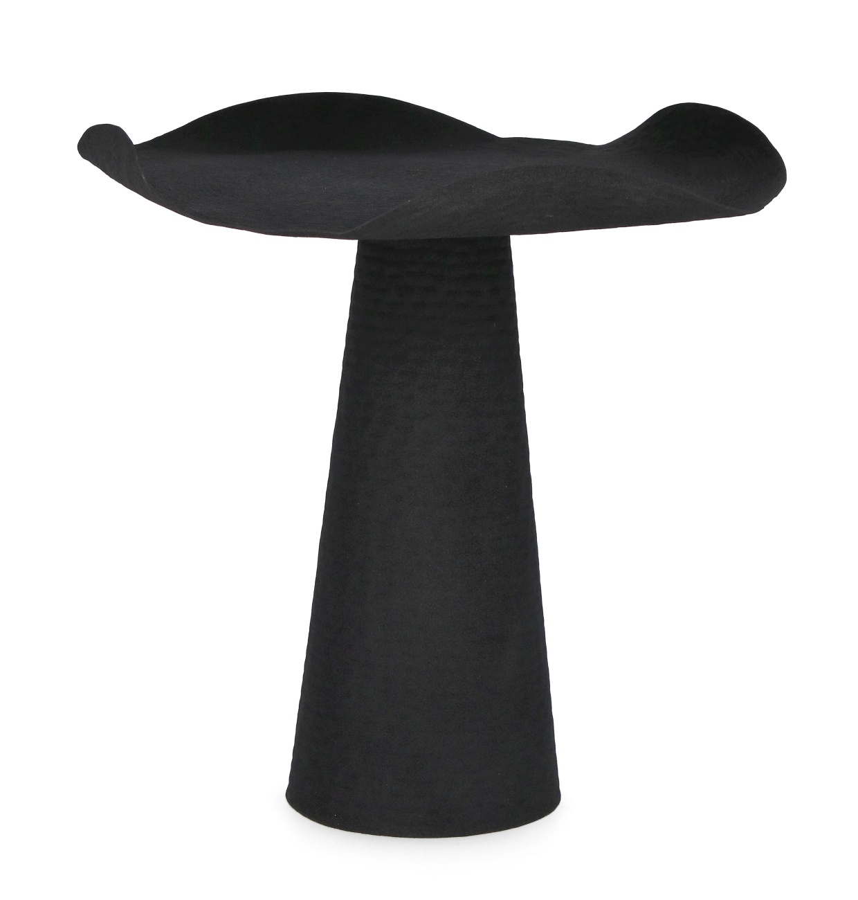 Beistelltisch Lalita aus Metall Ø 46 cm, Schwarz Beistelltisch Lalita aus Metall Ø 46 cm, Schwarz