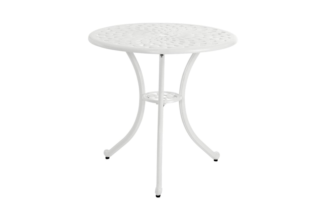 Gartenesstisch Arras Ø 70 cm, Weiß Gartenesstisch Arras Ø 70 cm, Weiß