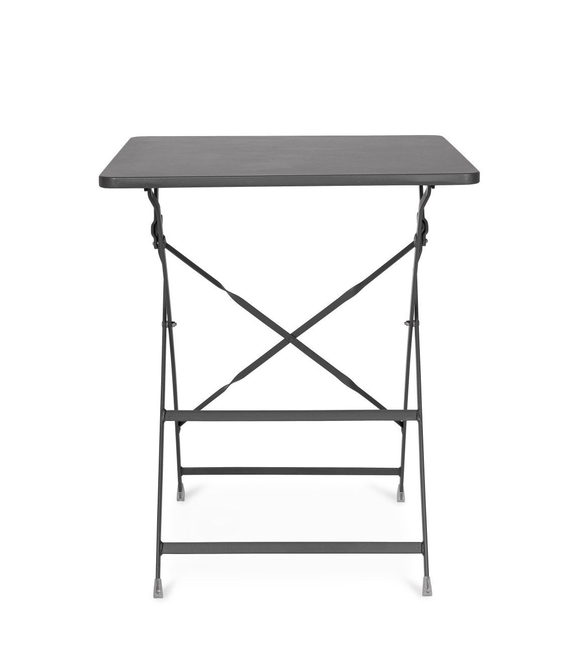 Gartentisch Yasmin aus Metall 60x60 cm, Anthrazit