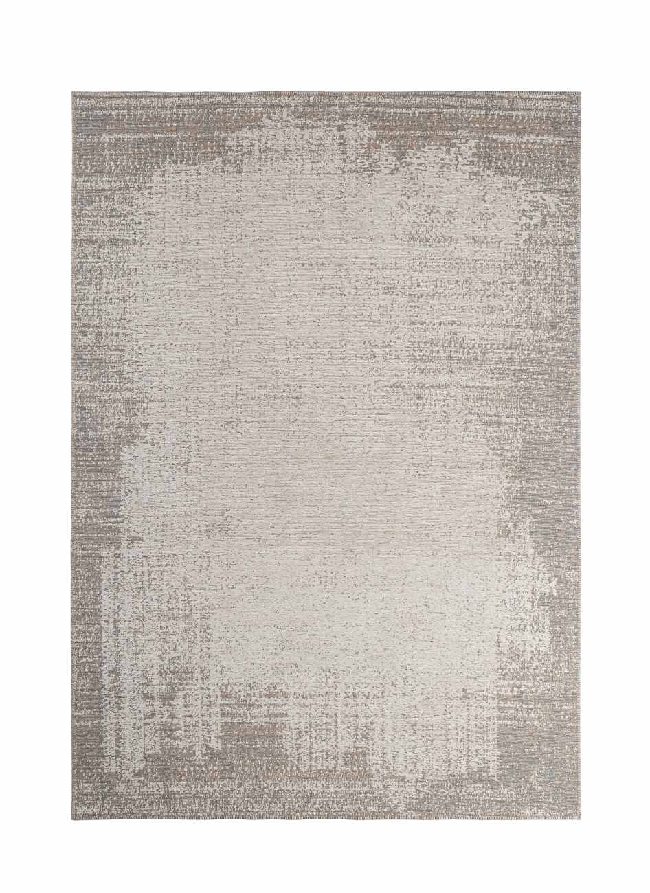 Teppich Silva aus Stoff Blau/Grau, 160x230 cm Teppich Silva aus Stoff Blau/Grau, 160x230 cm