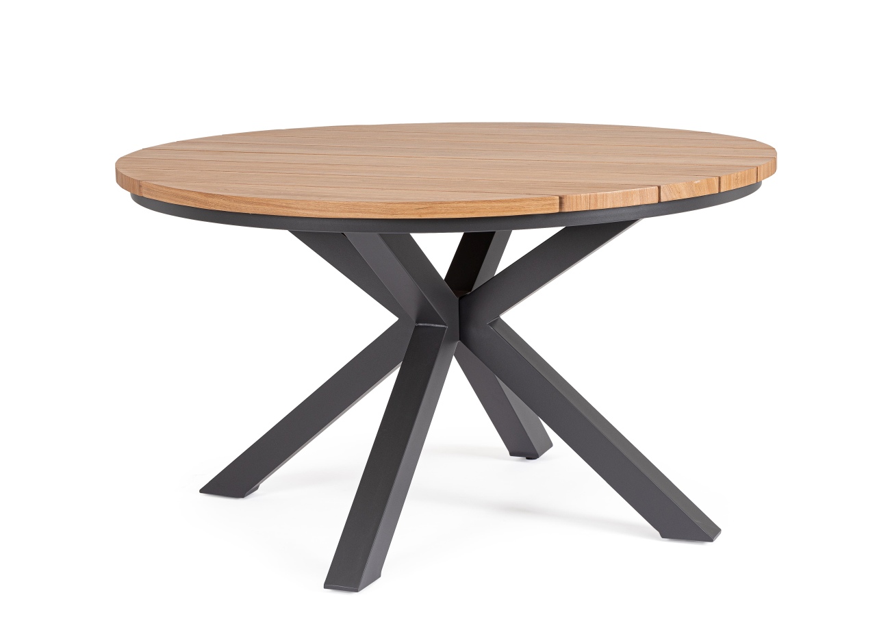 Gartenesstisch Zelmar Aluminium Ø 130 cm Gartenesstisch Zelmar Aluminium Ø 130 cm