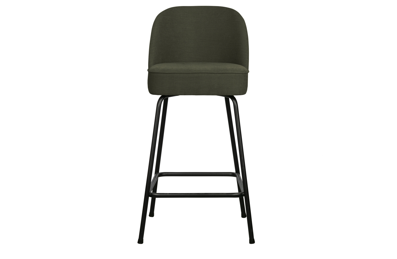 Barhocker Vogue aus Webstoff 65cm, Grün Barhocker Vogue aus Webstoff 65cm, Grün