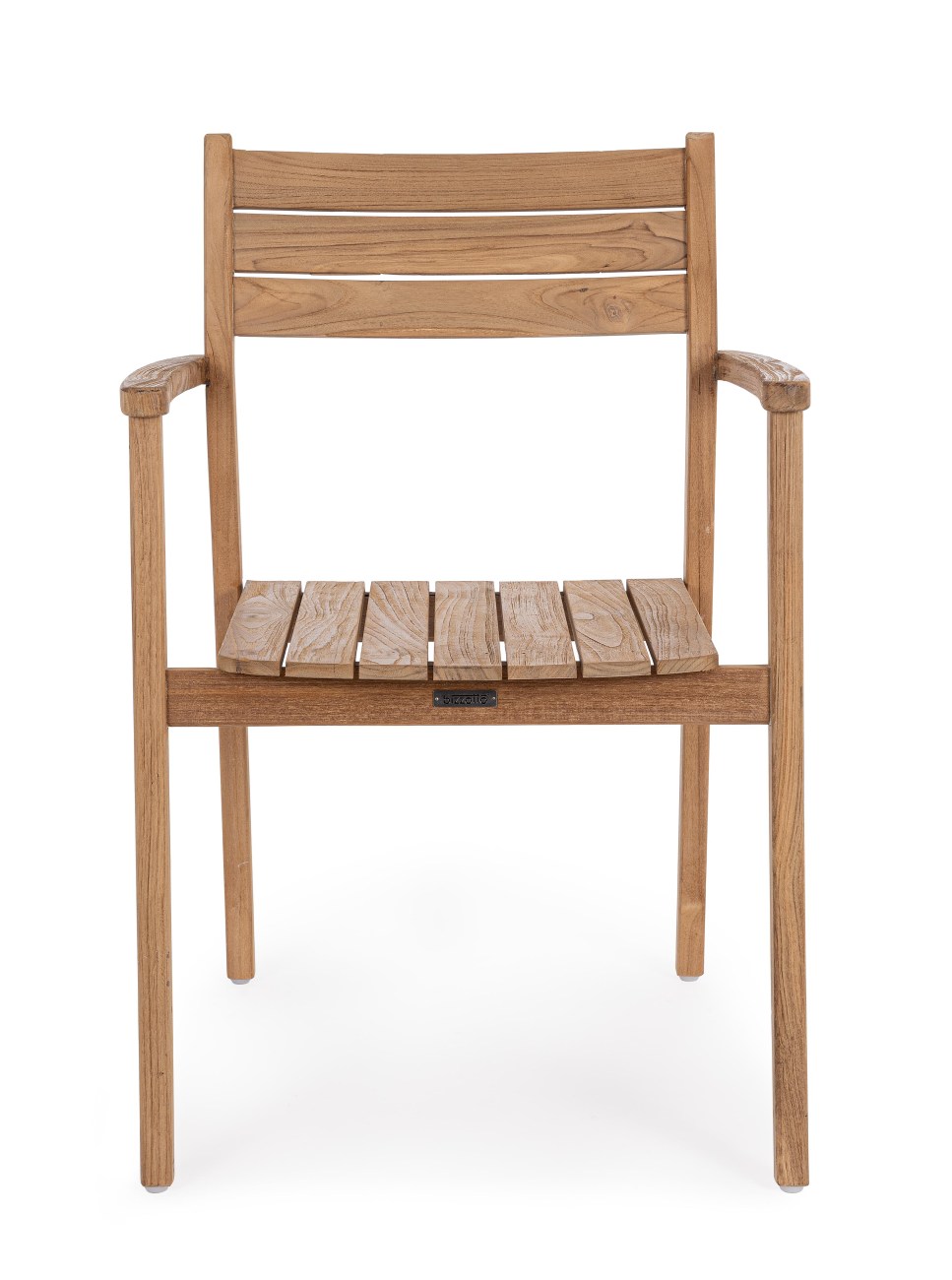 Gartenstuhl Adriel aus recyceltem Teakholz