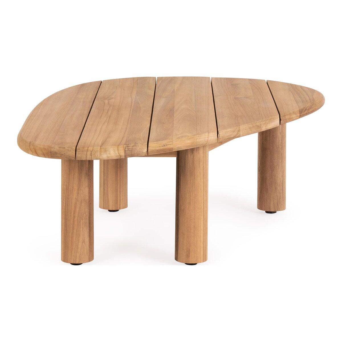 Gartencouchtisch Titus - Teakholz massiv Natur, 120 x 78 cm
