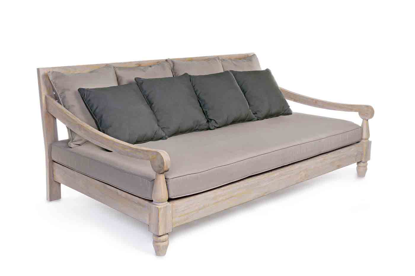 Daybed Bali mit Kissen, Natur Daybed Bali mit Kissen, Natur