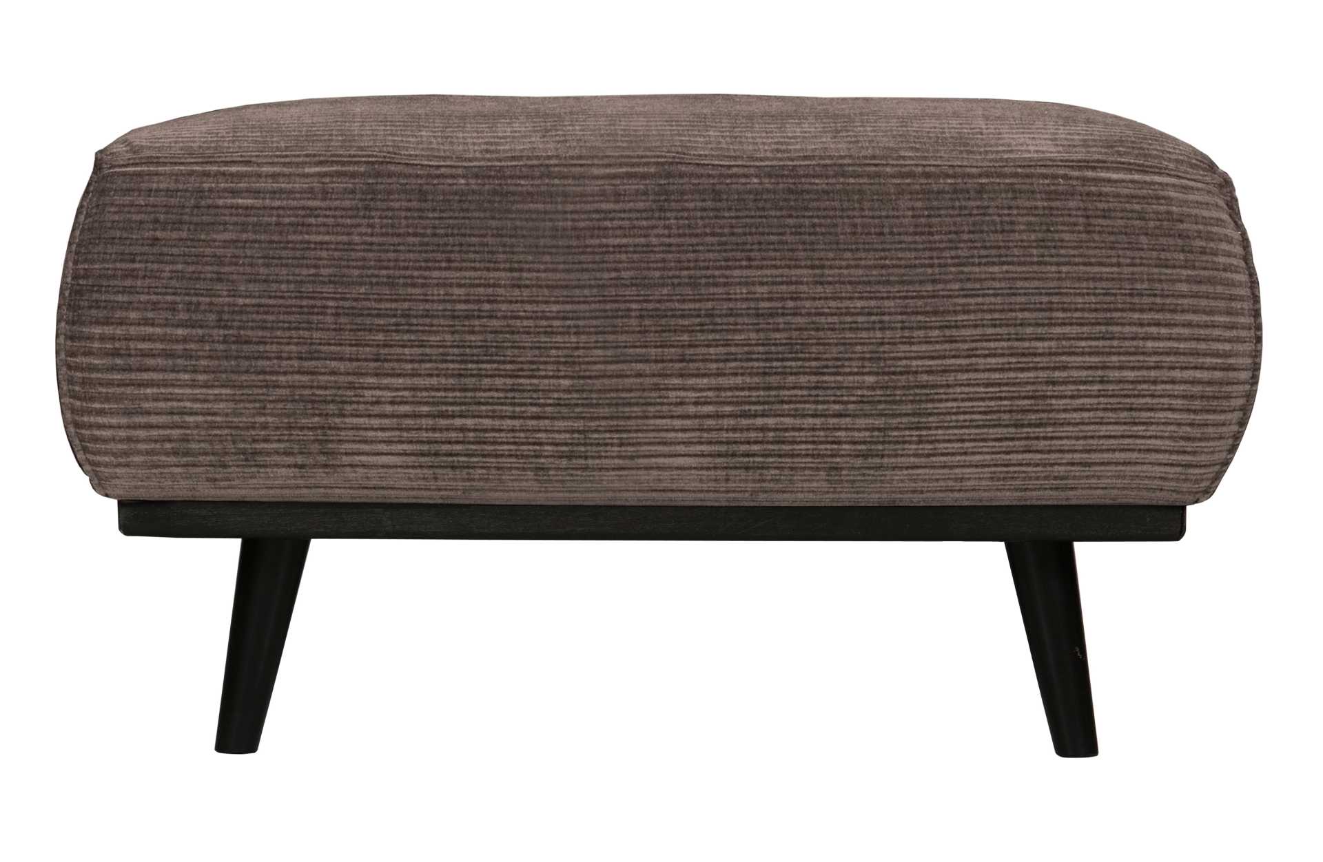 Hocker Statement aus gewebten Jacquard, Taupe Hocker Statement aus gewebten Jacquard, Taupe