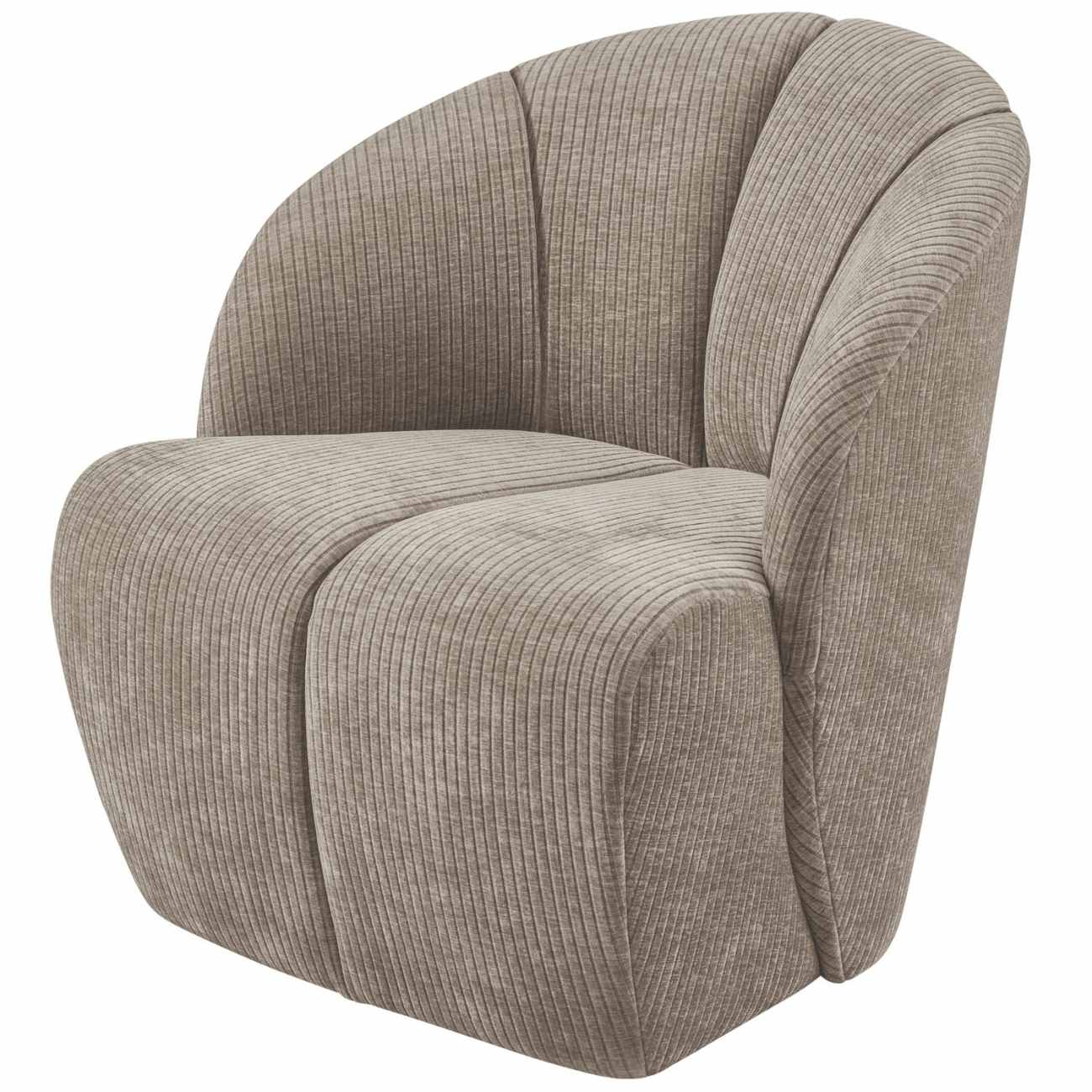 Drehsessel Mojo aus Flachcord, Sand Drehsessel Mojo aus Flachcord, Sand