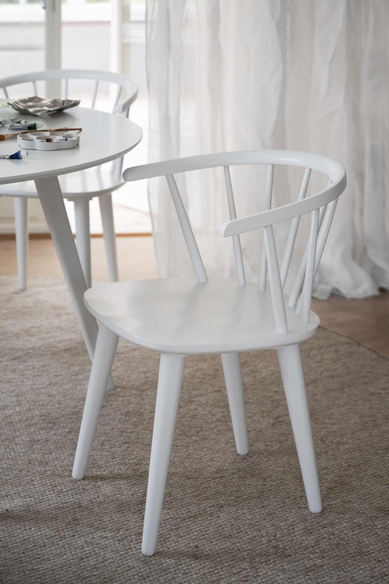 Jetzt entdecken: Stuhl Carmen 2er Set, Weiß mit hochwertiger Verarbeitung.