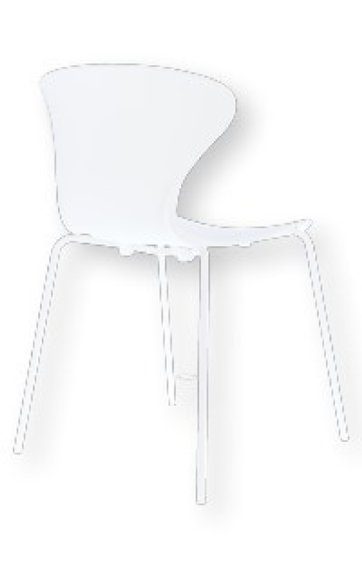 JanKurtz Riva Stapelstuhl Weiss