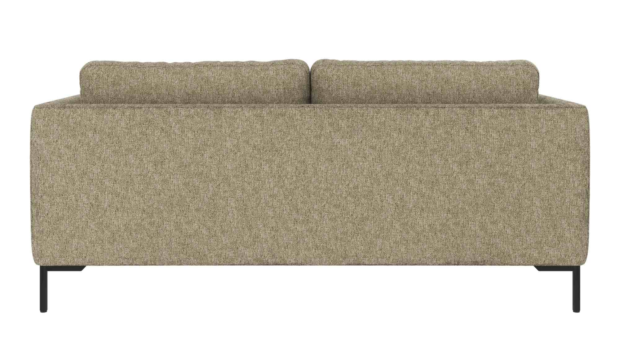 Sofa Corwin 2,5-Sitzer, Bezug Max Grün passt perfekt in stilvolle Wohnräume.