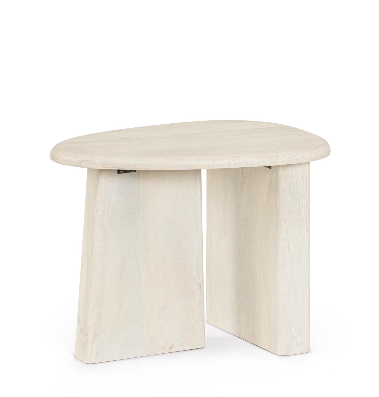 Couchtisch Zacatecas aus Mangoholz, Creme Couchtisch Zacatecas aus Mangoholz, Creme