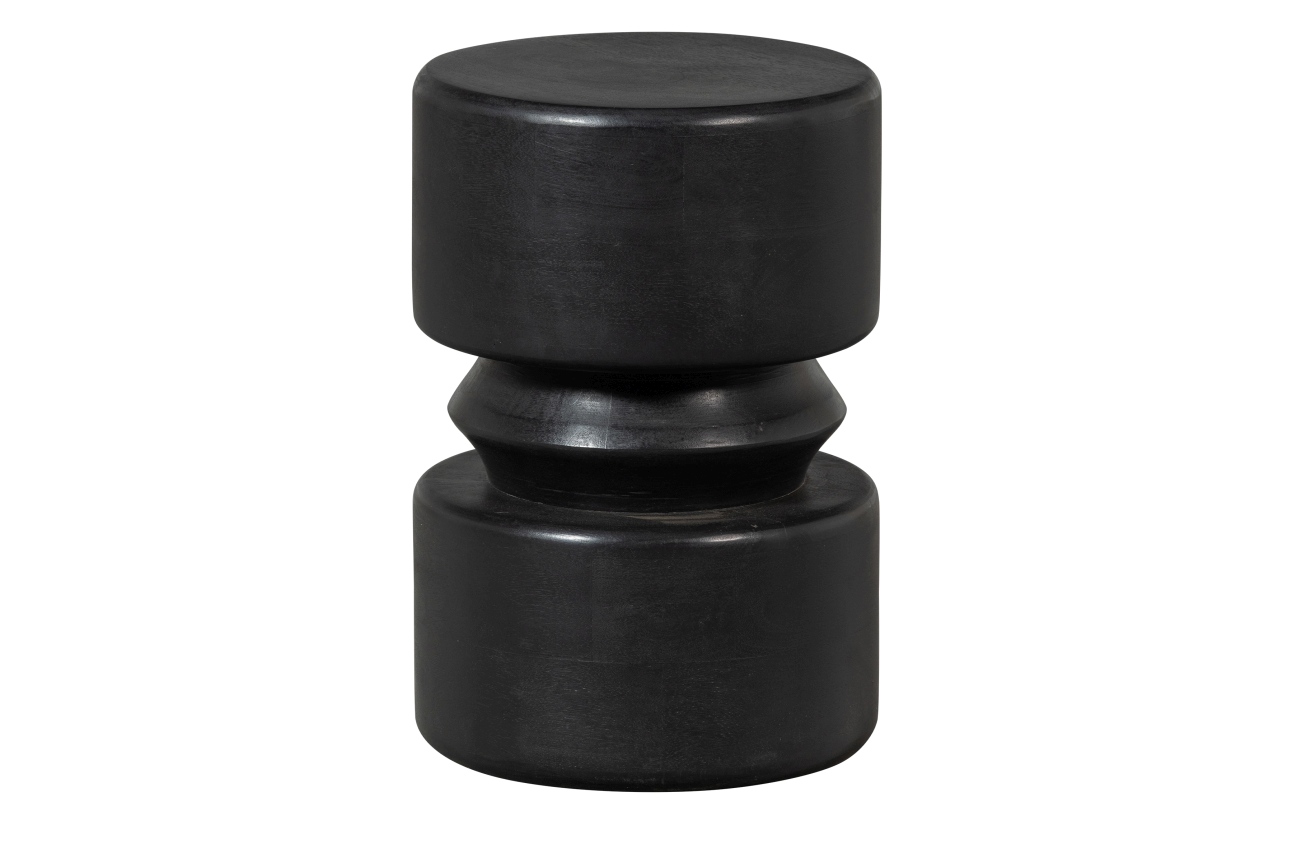 Beistelltisch Tuve aus Holz, Schwarz Beistelltisch Tuve aus Holz, Schwarz