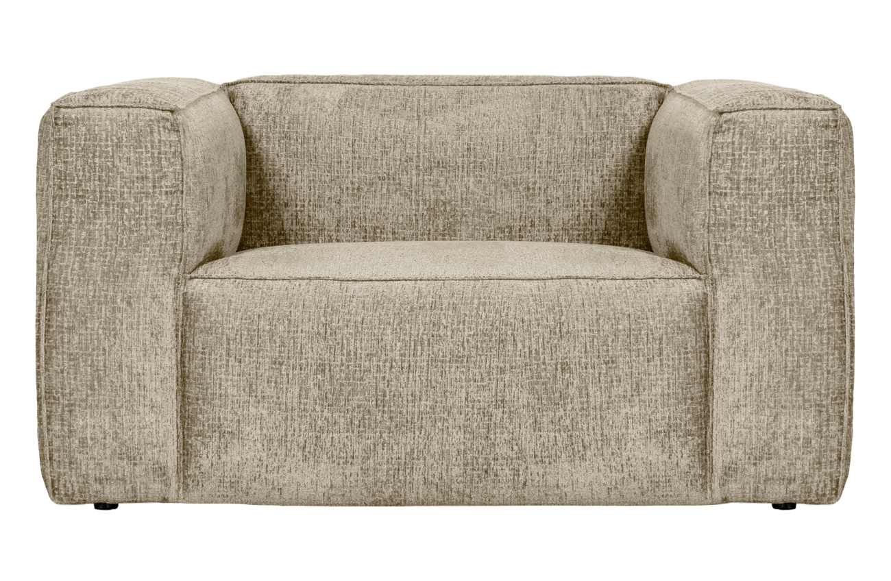 Sessel Bean aus Struktursamt, Buttermilk Sessel Bean aus Struktursamt, Buttermilk