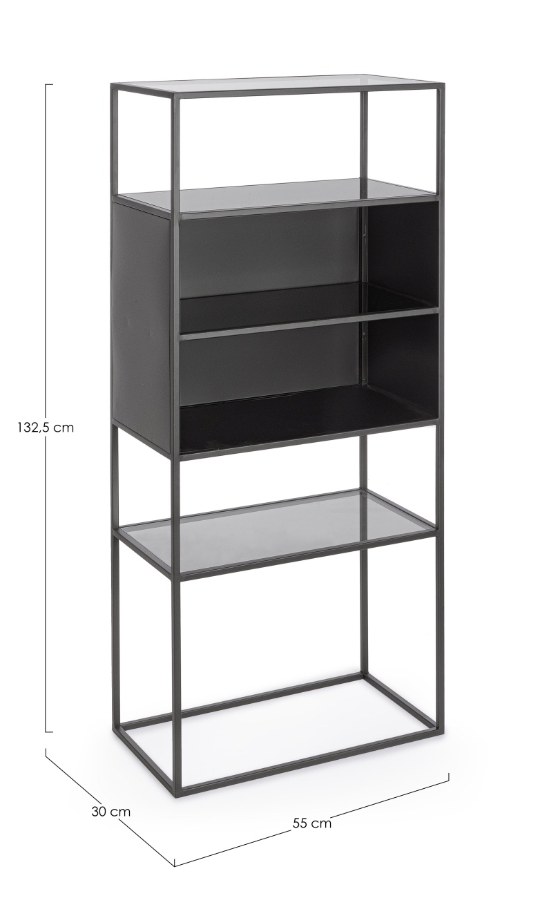 Regal Hydra aus Metall, 55 cm