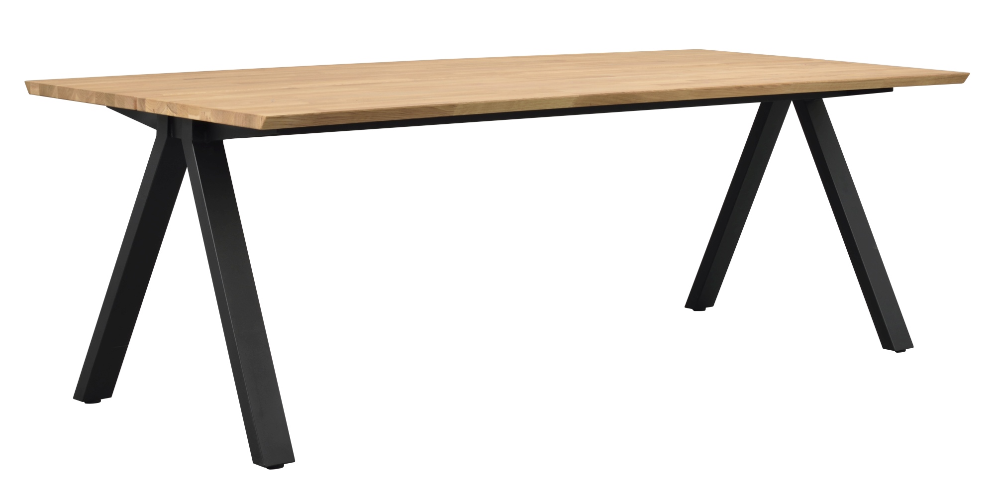 Esstisch Carradale A-Gestell, Eiche natur, 220x100cm – modernes Design trifft Komfort. Esstisch Carradale A-Gestell, Eiche natur, 220x100cm