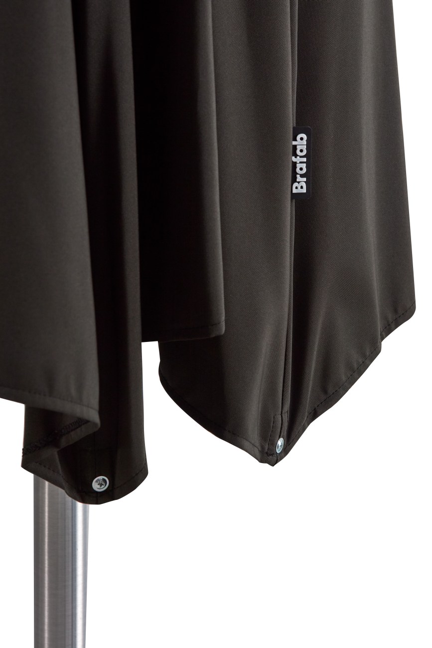 Sonnenschirm Abriola Ø 330 cm, Schwarz