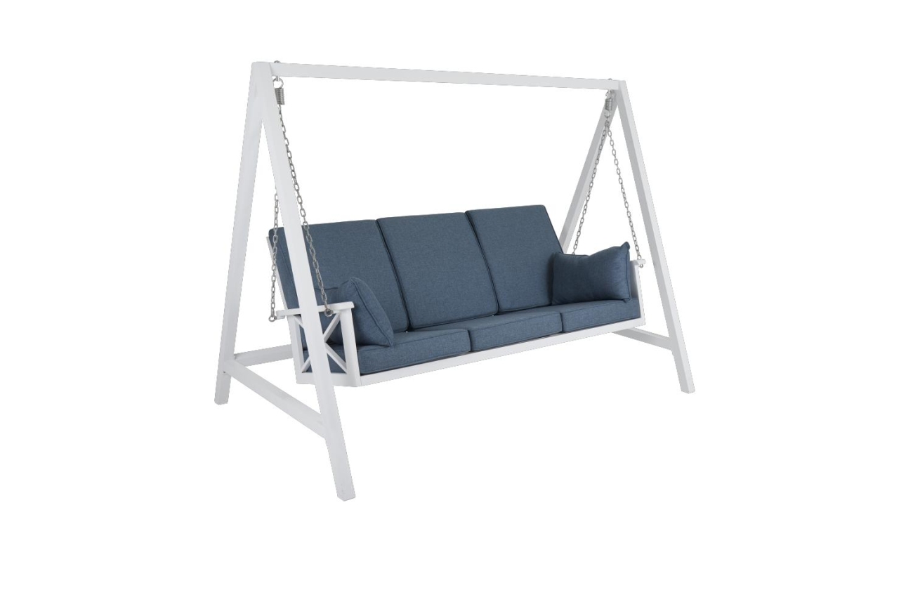 Das Sitzkissen Sottenville überzeugt mit seinem modernen Design. Gefertigt wurde es aus Stoff, welcher einen blauen Farbton besitzt. Das Sitzkissen kann für die Sottenville Gartenschaukeln genutzt werden.