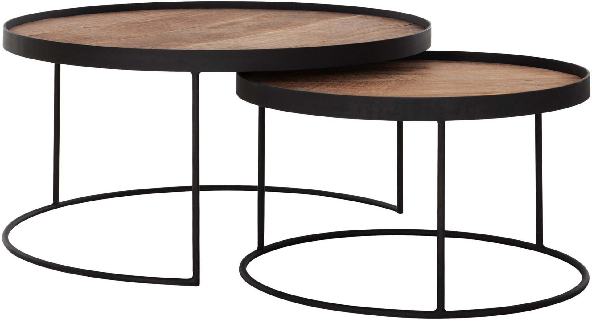 Couchtisch Mercurius 2er-Set, Natur Couchtisch Mercurius 2er-Set, Natur