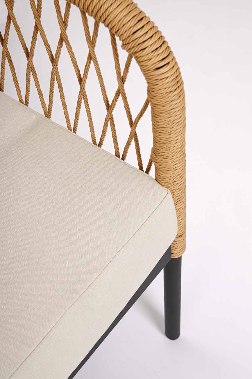 Garten-Set Felipe 4er Gruppe, Natur