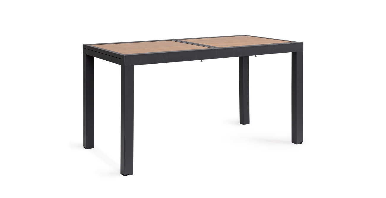 Gartenesstisch Hilja Ausziehbar 140-210x77 cm, Anthrazit Gartenesstisch Hilja Ausziehbar 140-210x77 cm, Anthrazit