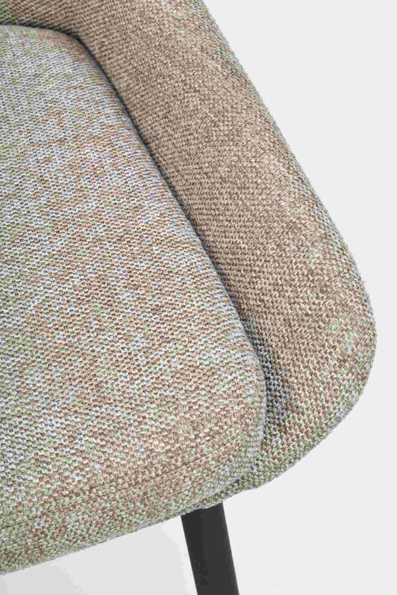 Stuhl Sierra Stoff 2er Set, Beige – stilvoller Blickfang für Ihr Zuhause.