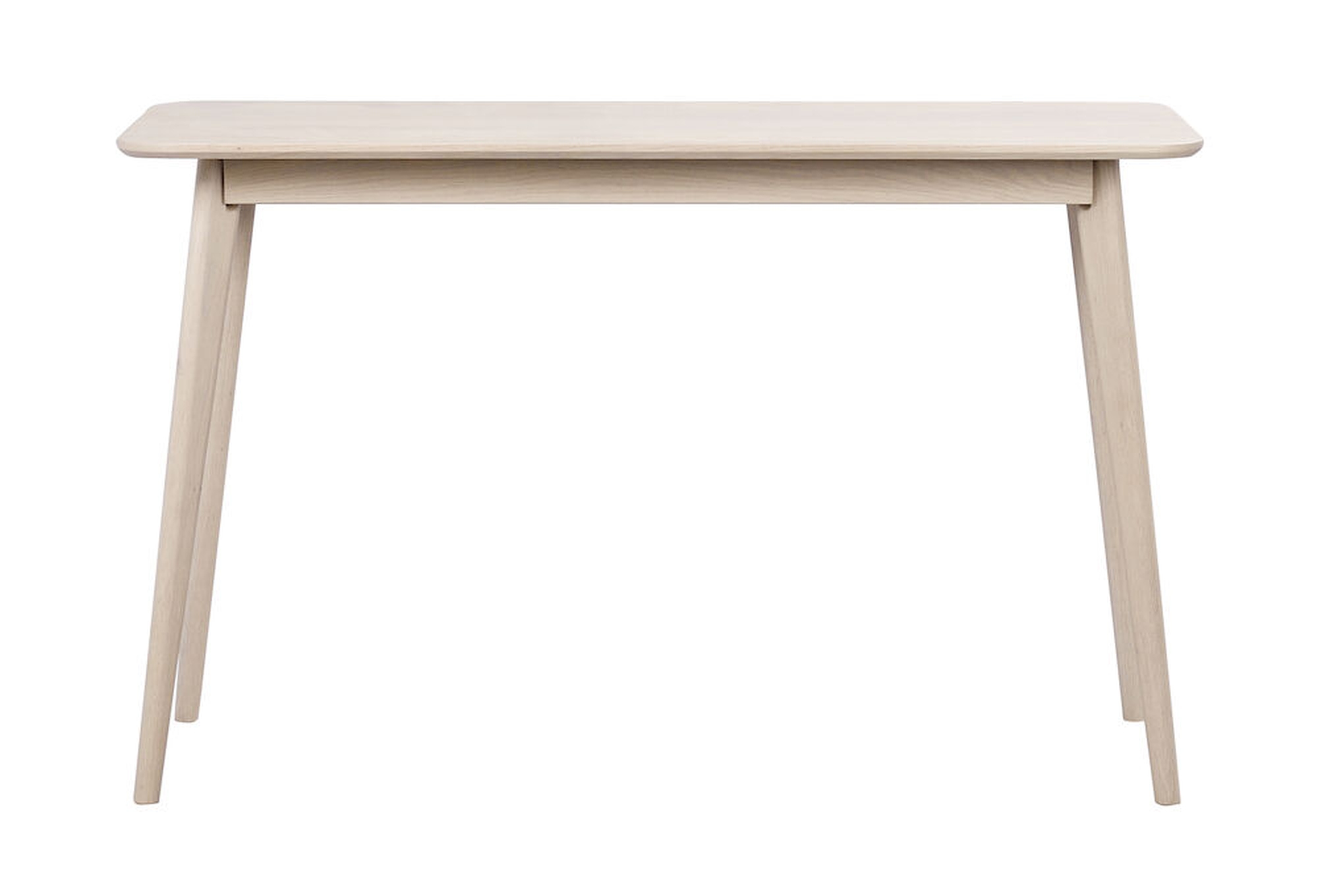 Konsole Yumi 120x40x75cm, Eiche Whitewash – modernes Design trifft Komfort.