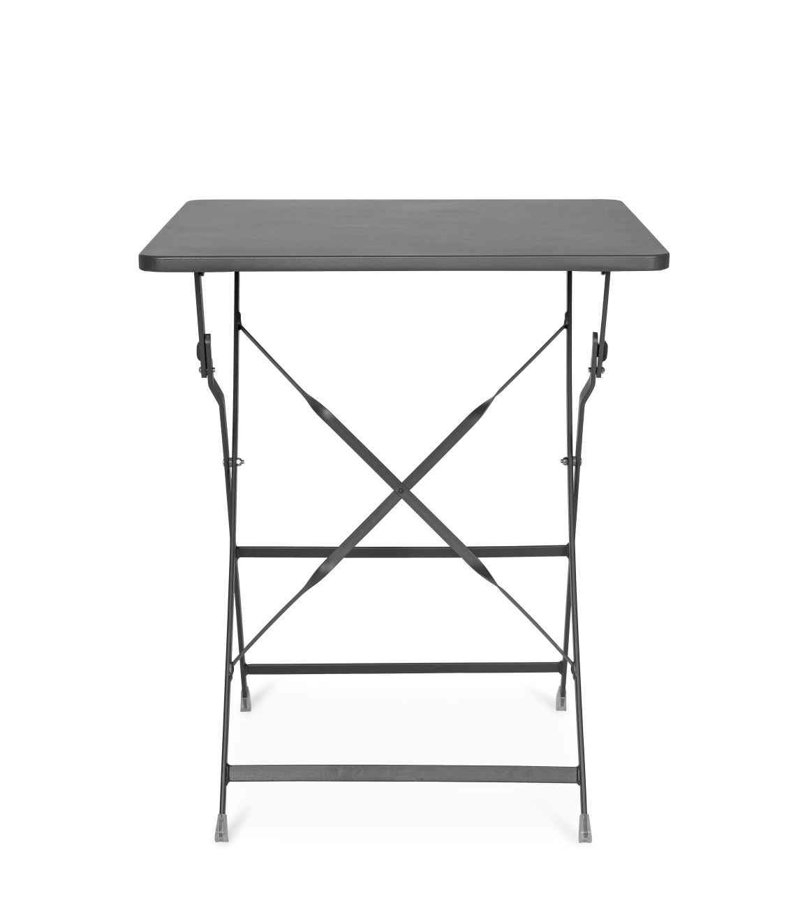 Gartentisch Yasmin aus Metall 60x60 cm, Anthrazit