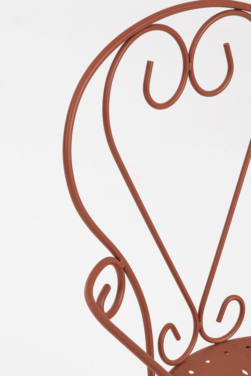 Gartenstuhl Etienne aus Metall, Picant