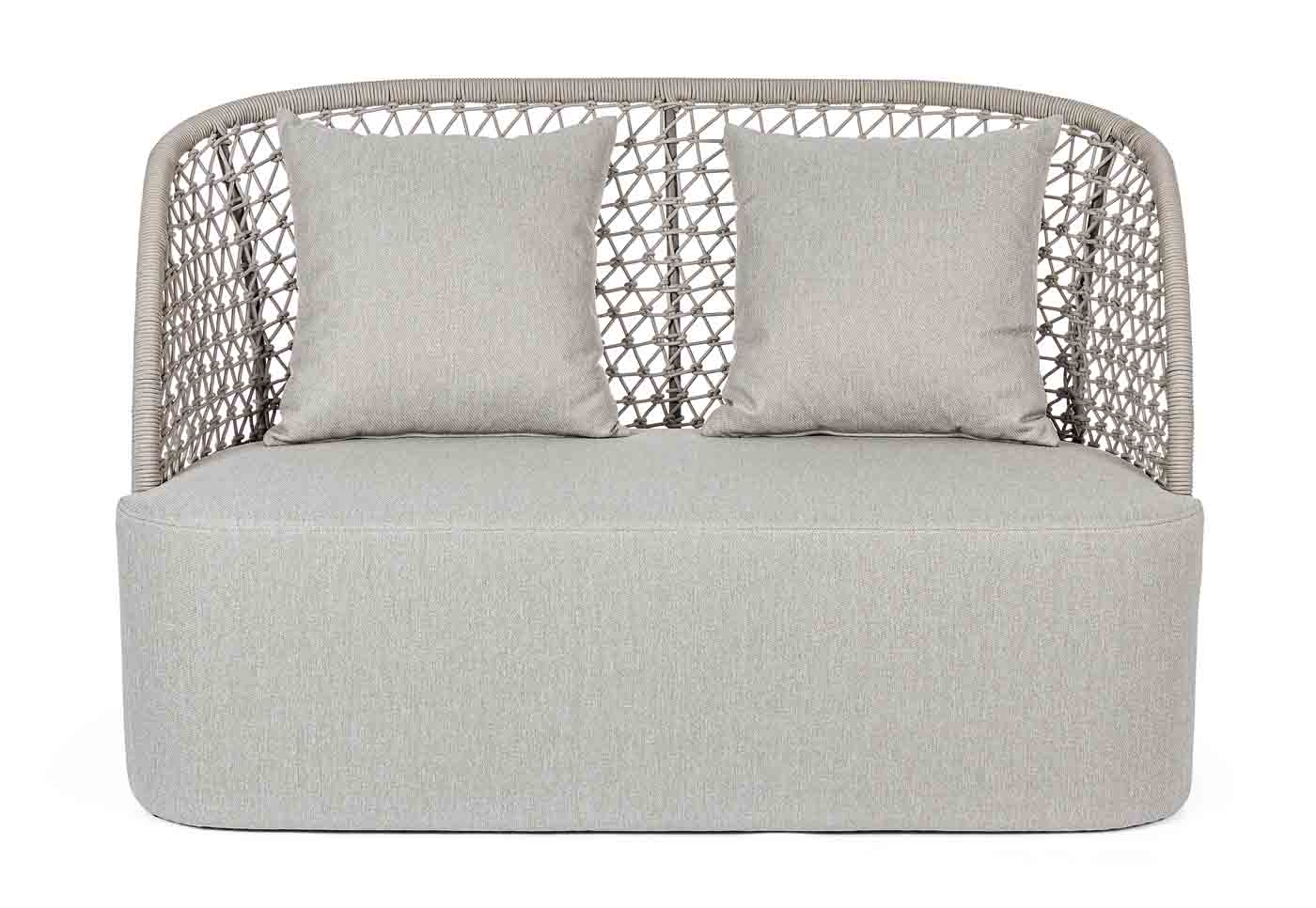 3 Sitzer Outdoorsofa Cuyen mit Kissen, Sand