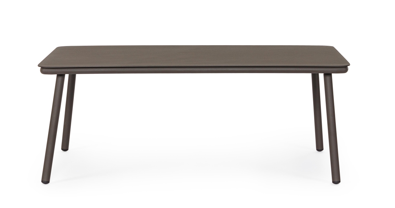 Couchtisch Spike aus Aluminium, Raven