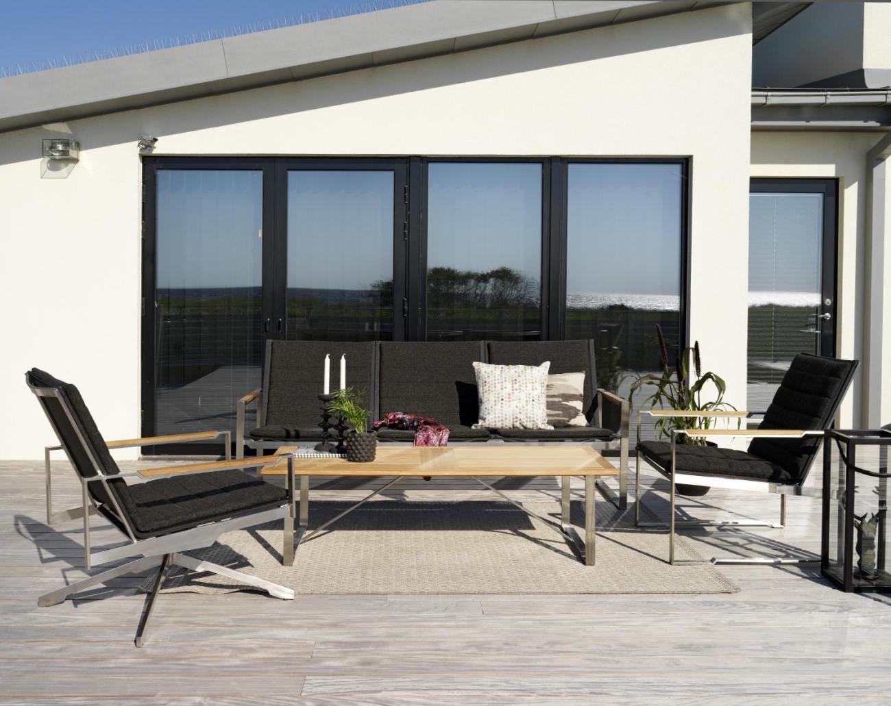 Gartenbank Gotland aus Metall