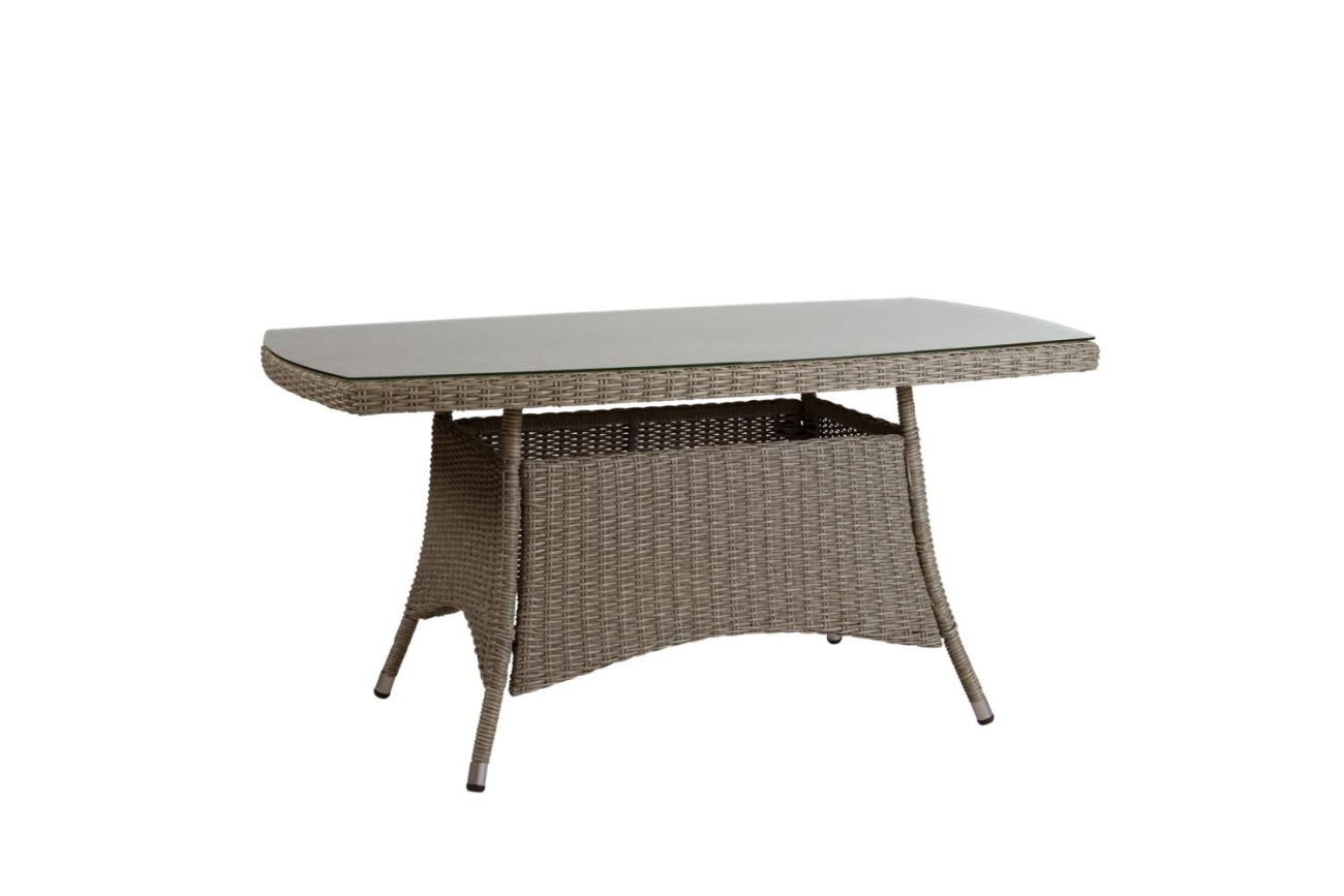 Gartentisch Ashfield 140x80 cm, Beige Gartentisch Ashfield 140x80 cm, Beige