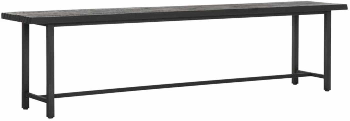 Sitzbank Beam, 190 cm Schwarz Sitzbank Beam, 190 cm Schwarz