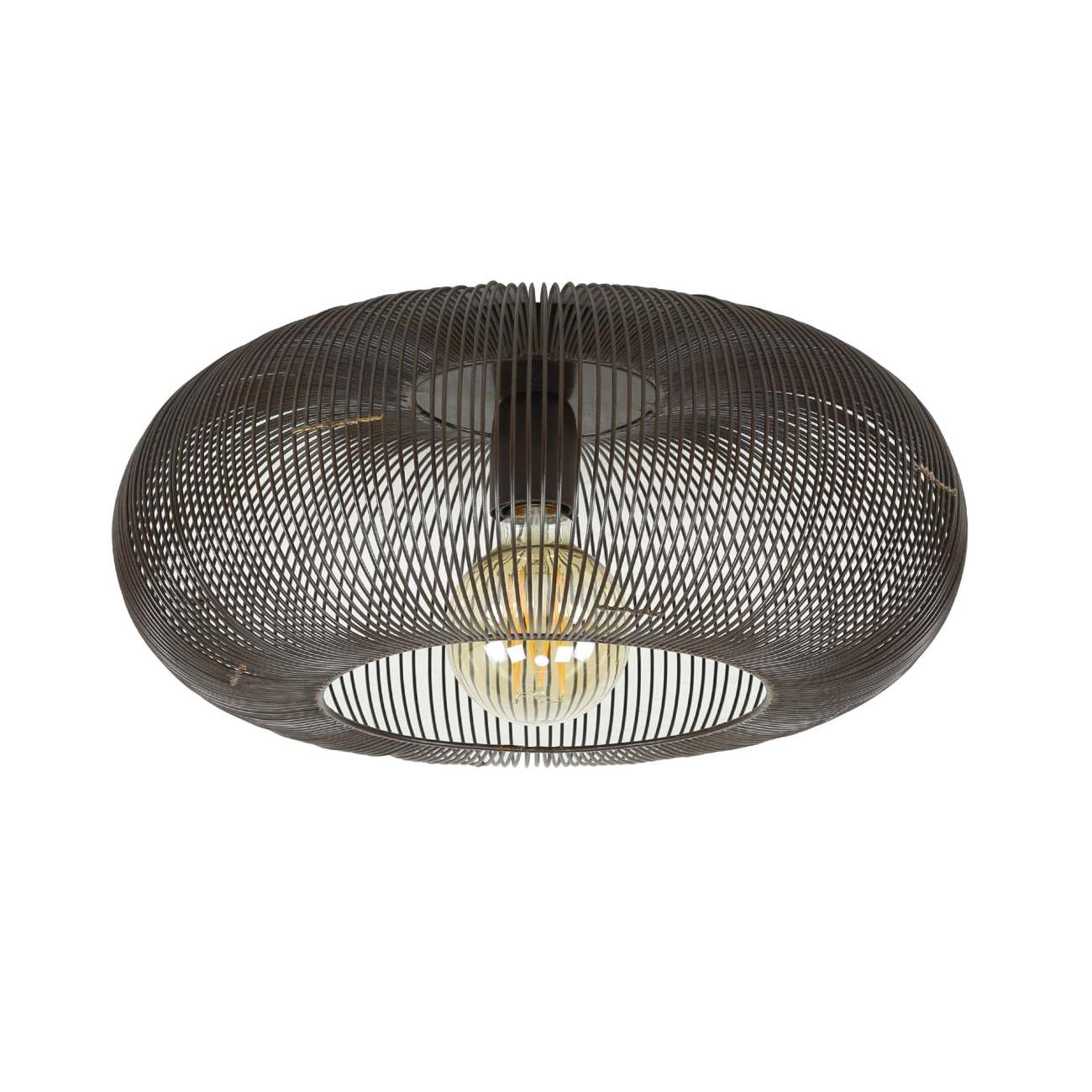 Deckenleuchte Sea Urchin - Metall Kupferbraun, Ø 43 cm, inkl. LED