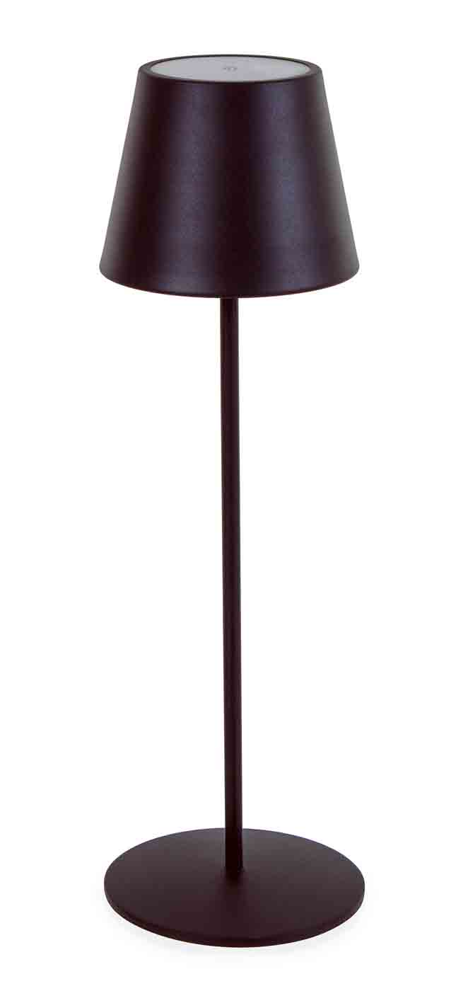 Moderne Outdoor-Lampe Etna gefertigt aus beschichtetem Stahl in Schwarz