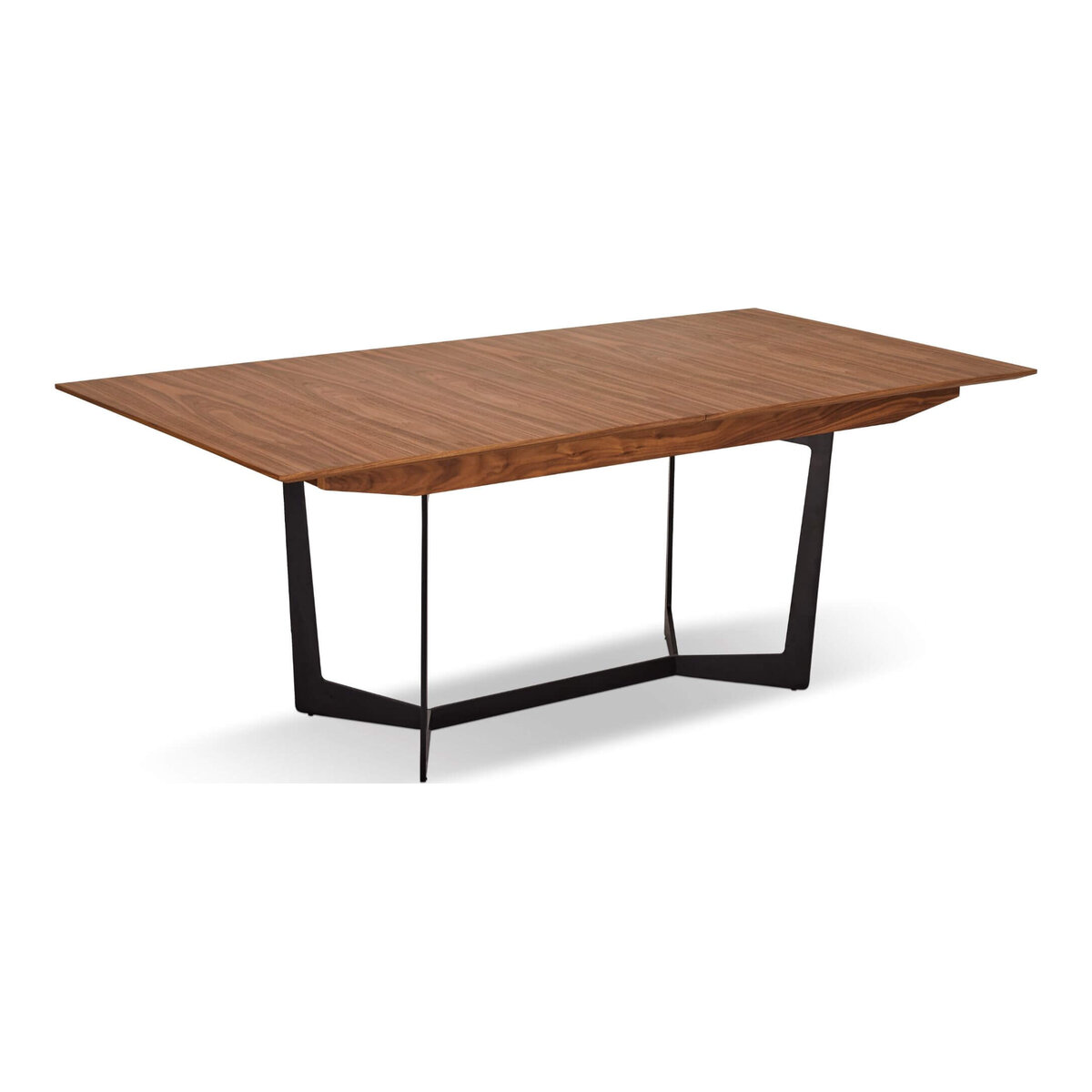 Esstisch Otoya 200/250 cm Walnuss - Rechteckig, Butterfly-Auszug, für 6-10 Personen