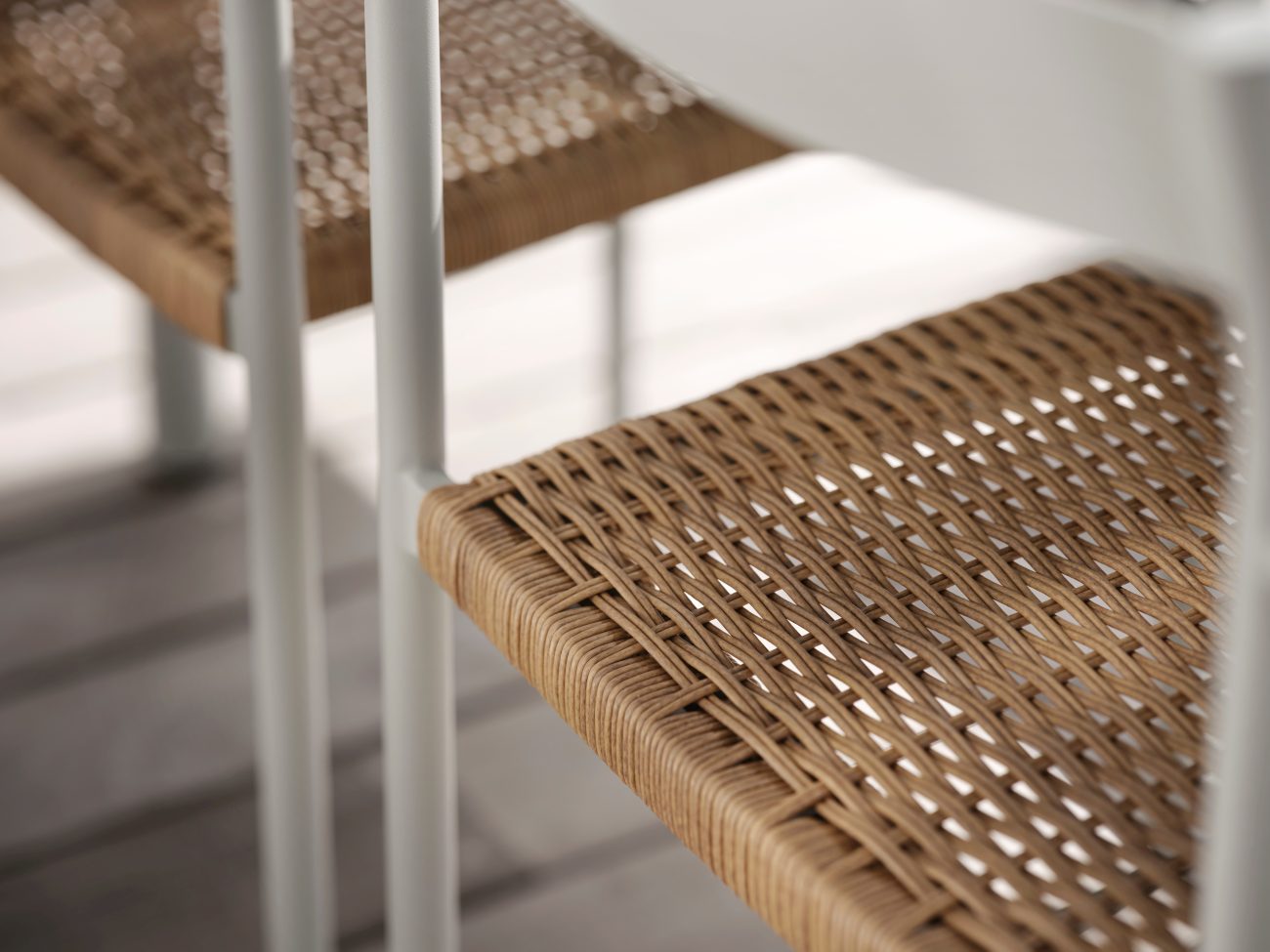 Gartenstuhl DK mit Armlehne, Hellgrau