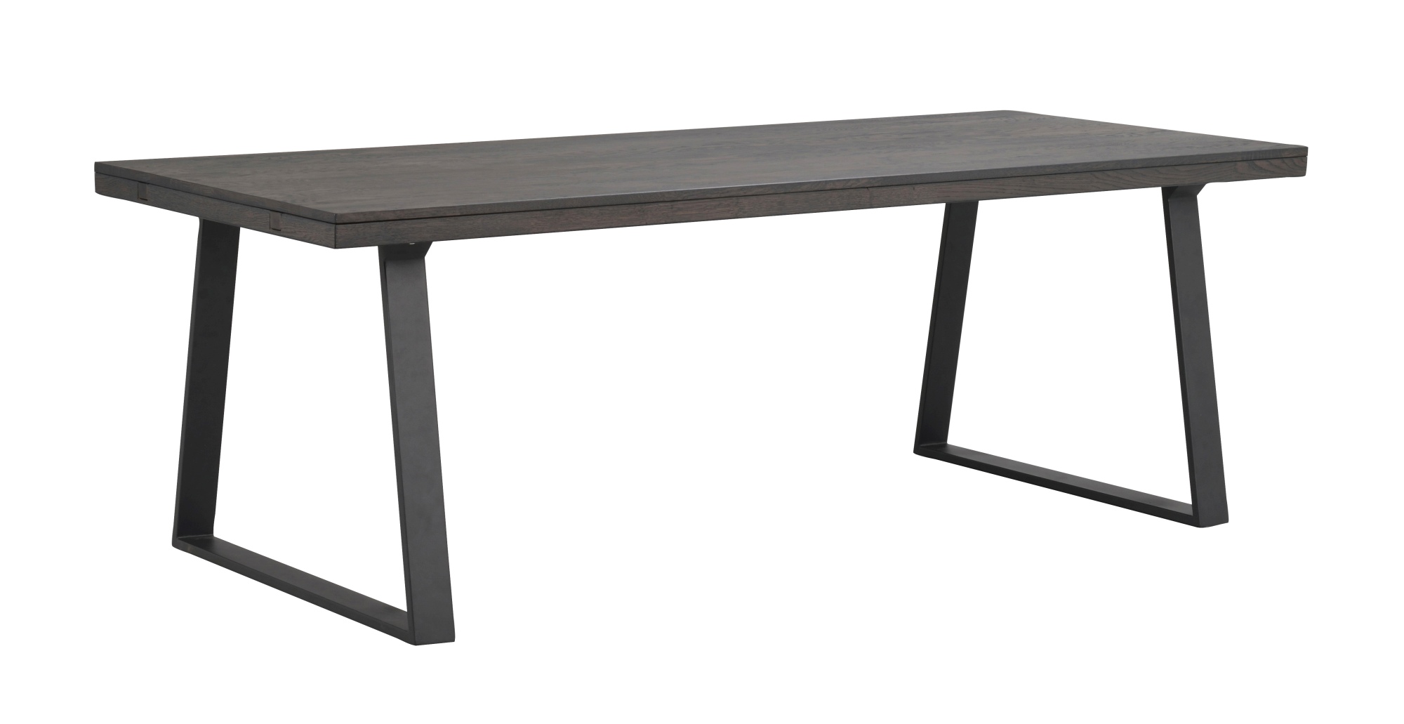 Hochwertiger Esstisch Brooklyn, Trapez-Gestell, 220cm, Braun für jede Einrichtung. Esstisch Brooklyn, Trapez-Gestell, 220cm, Braun