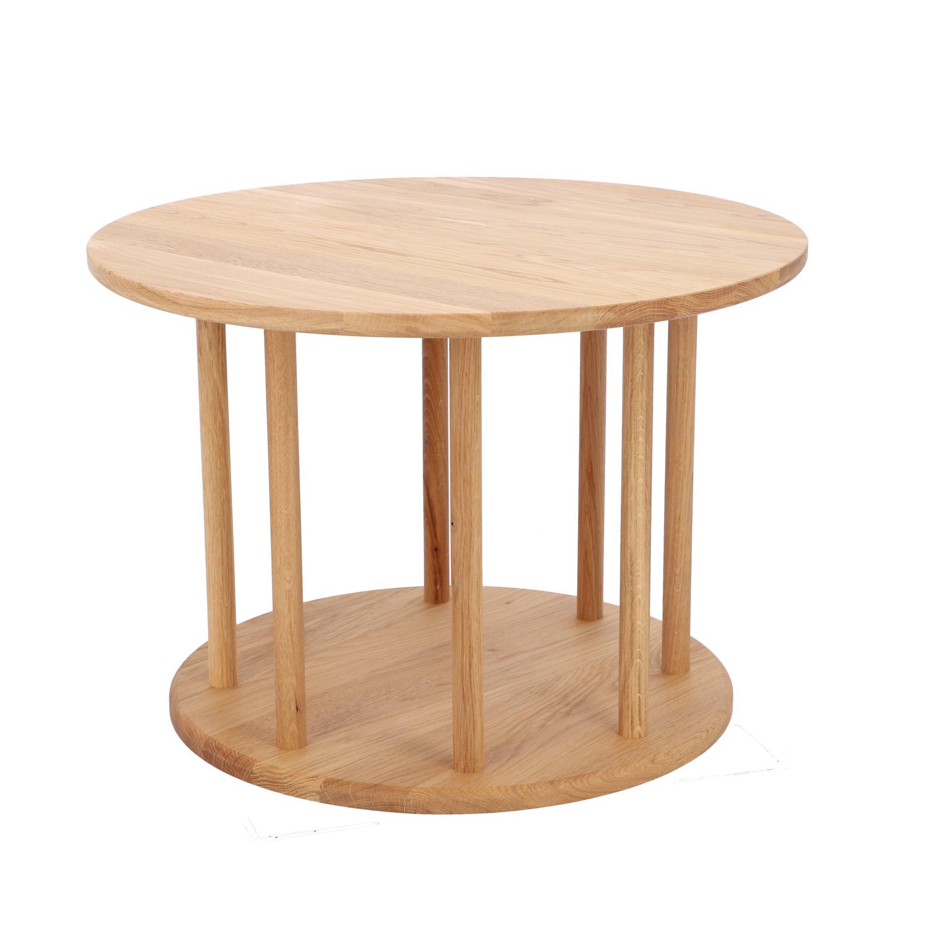 Beistelltisch Roundabout aus Eichenholz, Ø 60 cm Beistelltisch Roundabout aus Eichenholz, Ø 60 cm