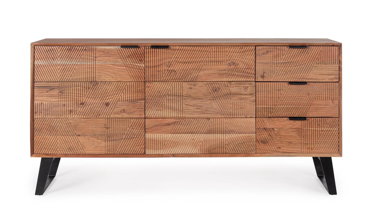 Sideboard Isar aus Akazienholz, 160 cm